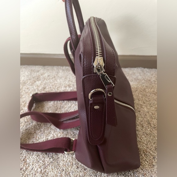 Burgundy Kenzie Backpack Urban Expressions - Picture 5 of 7